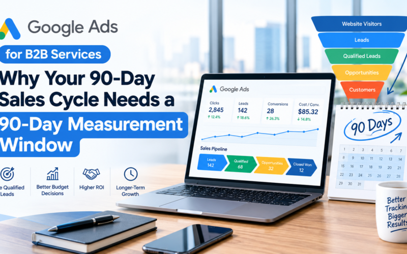 Google Ads for B2B: Why You Need a 90-Day Measurement Window